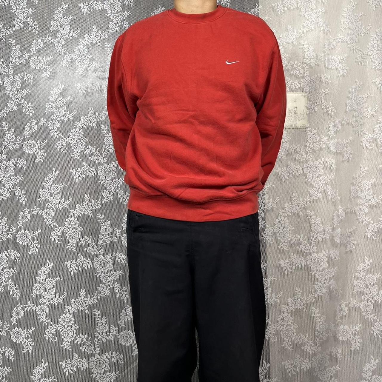 Nike Men's Sweatshirt - Red - M – Vintage Y2K Nik… - image 2