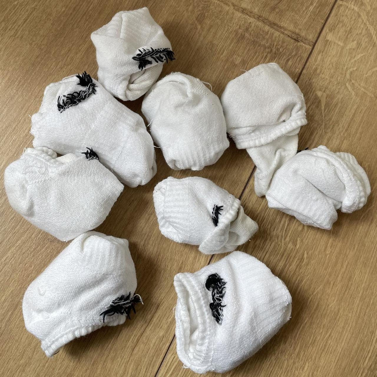 ladies white nike socks