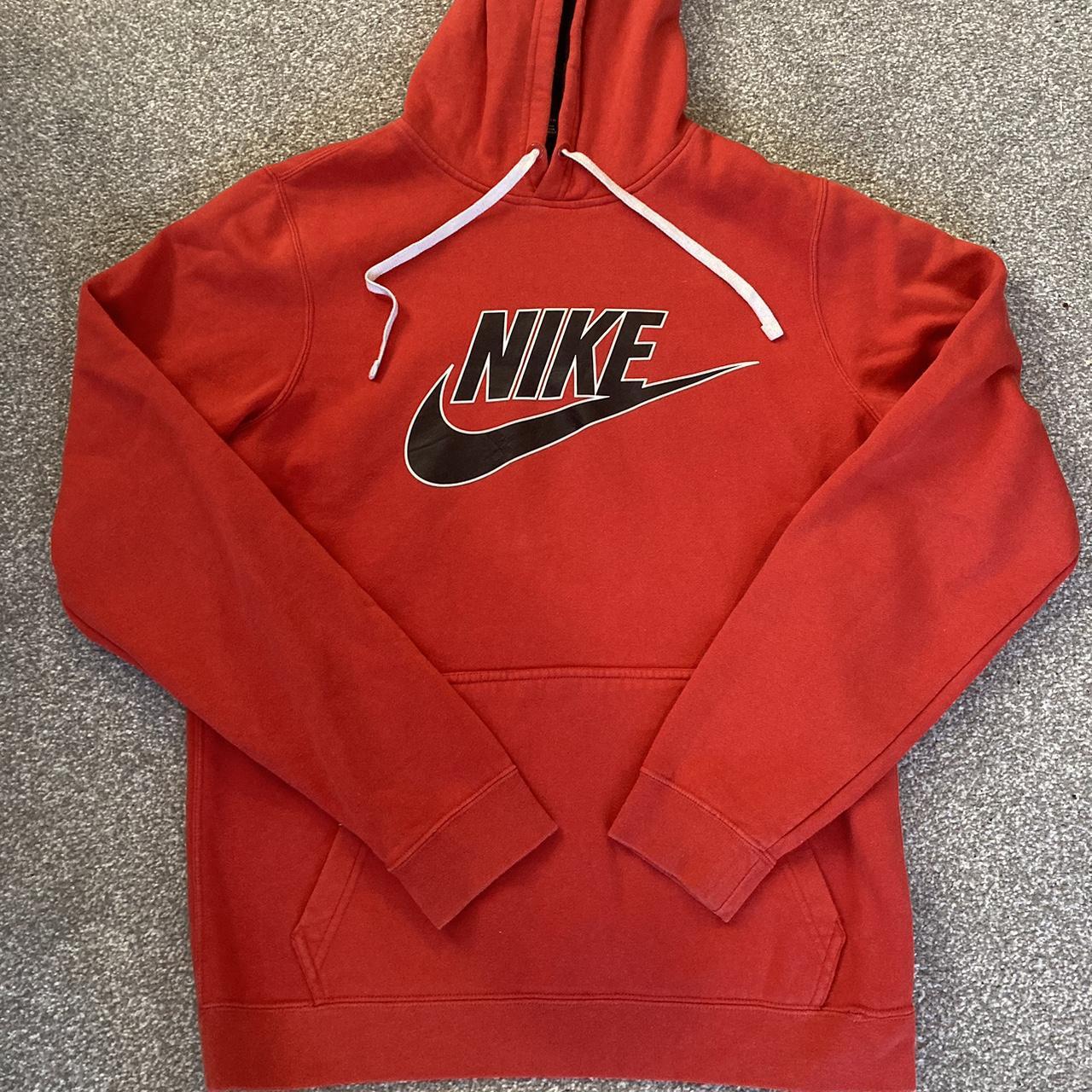 Red Nike Jumper Condition - Great condition,... - Depop