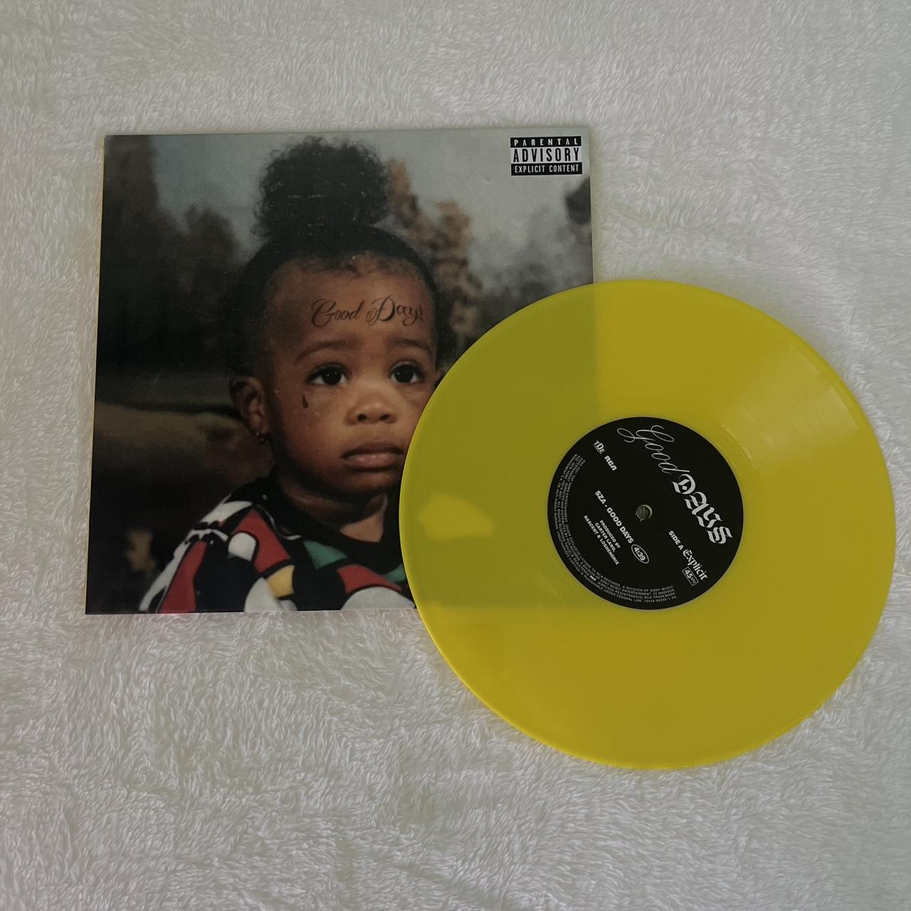 LIMITED EDITION GOOD DAYS BY SZA ON YELLOW VINYL