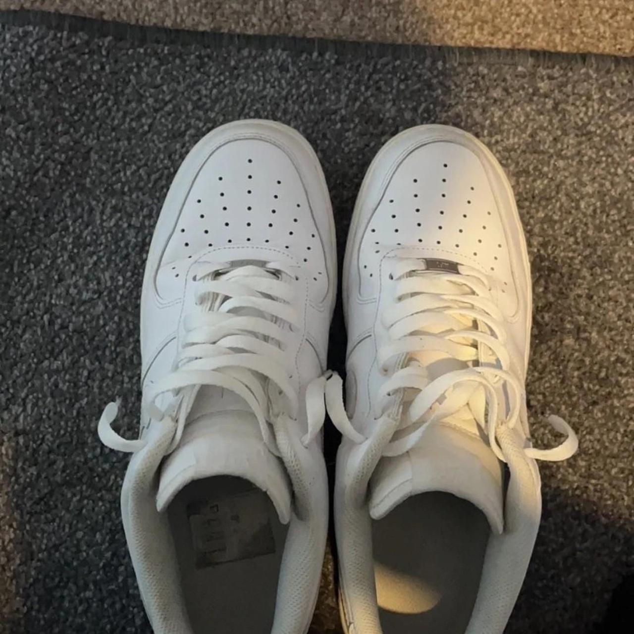 Nike Men's White Trainers | Depop