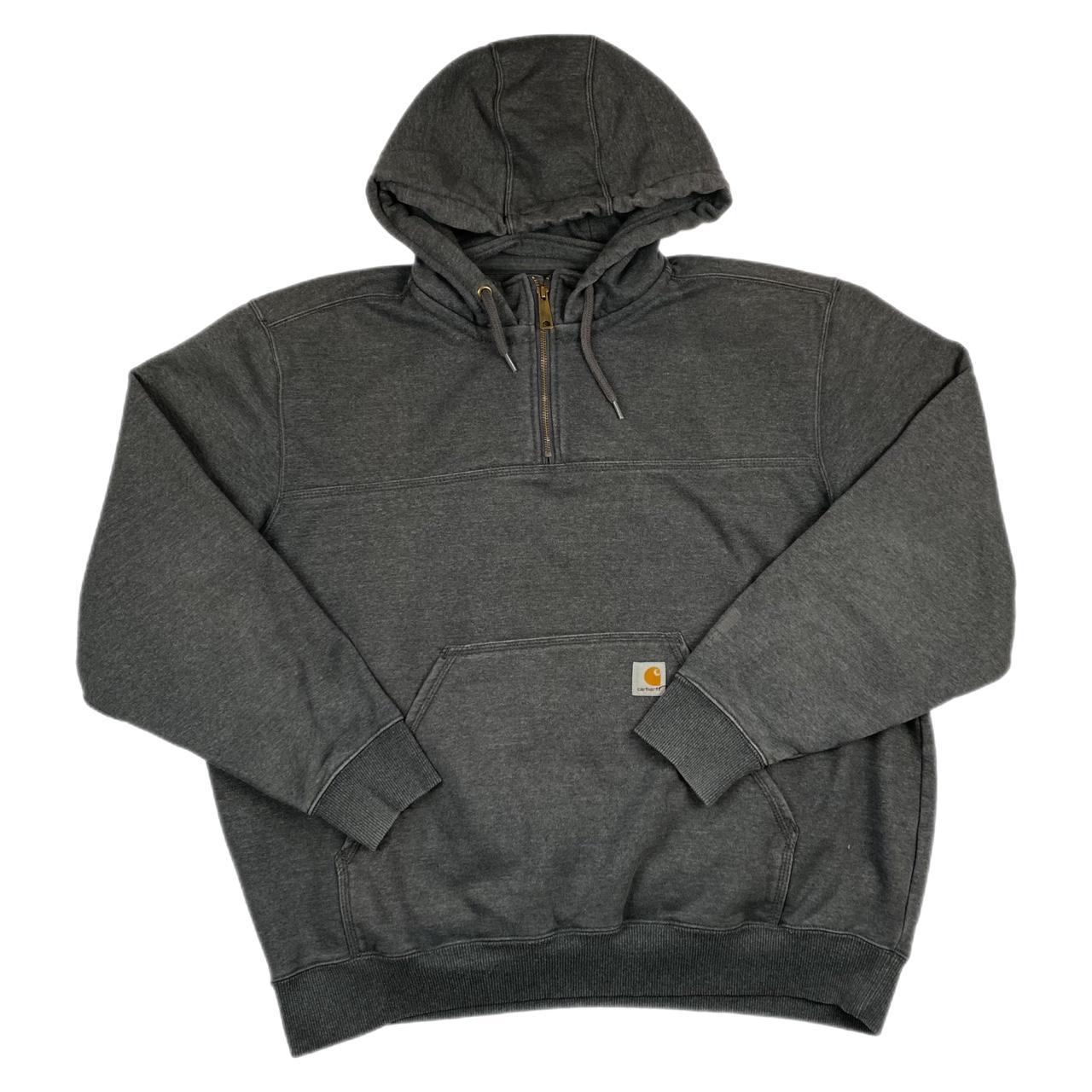 Carhartt mock clearance zip hoodie