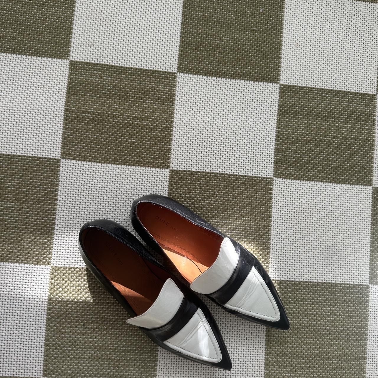 Loafer Old Celine Shoes Céline Vintage Celine Paris Cord Canvas