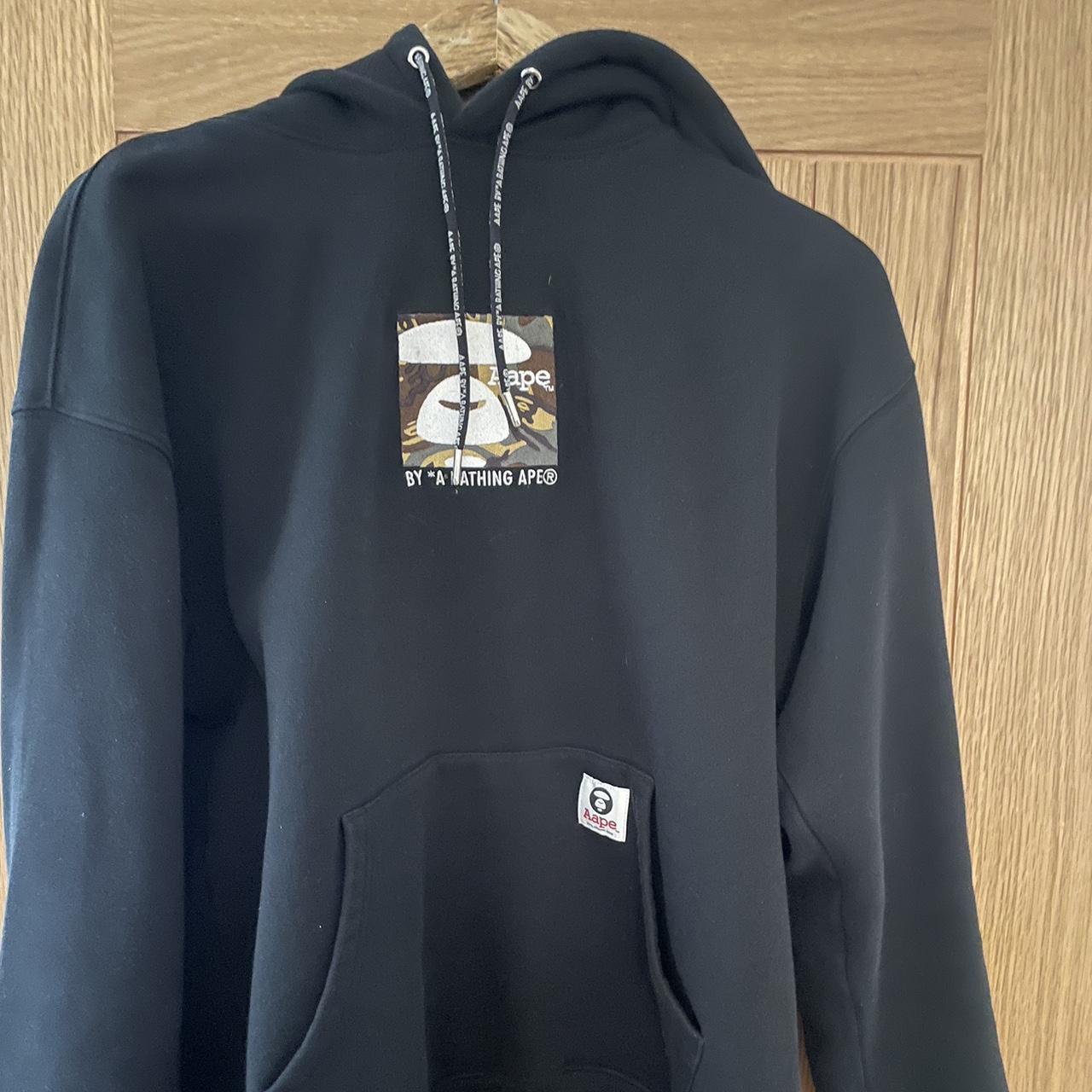 Bathing ape hot sale black hoodie