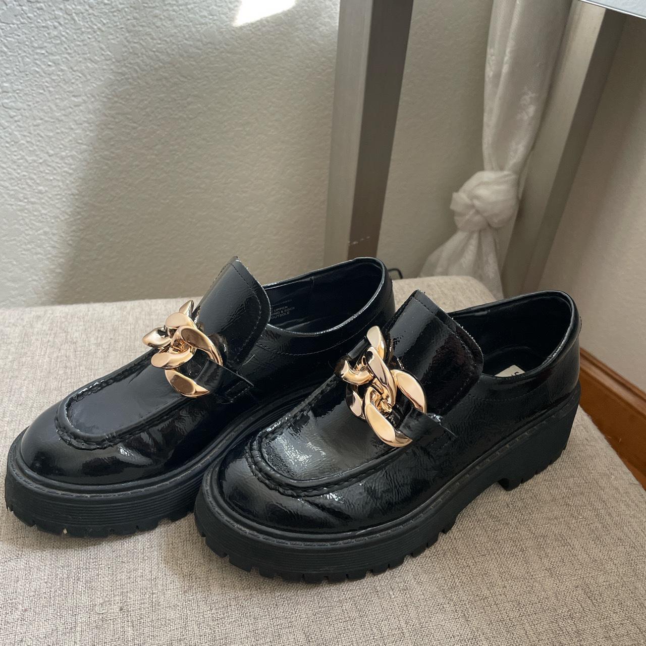 Steve madden sales black loafers