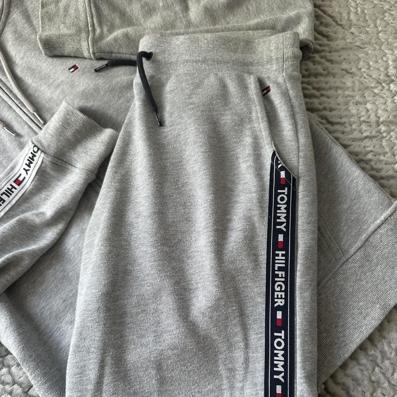 Sweatpants Tommy Hilfiger Grey Tracksuit Mens Men's Tommy Hilfiger