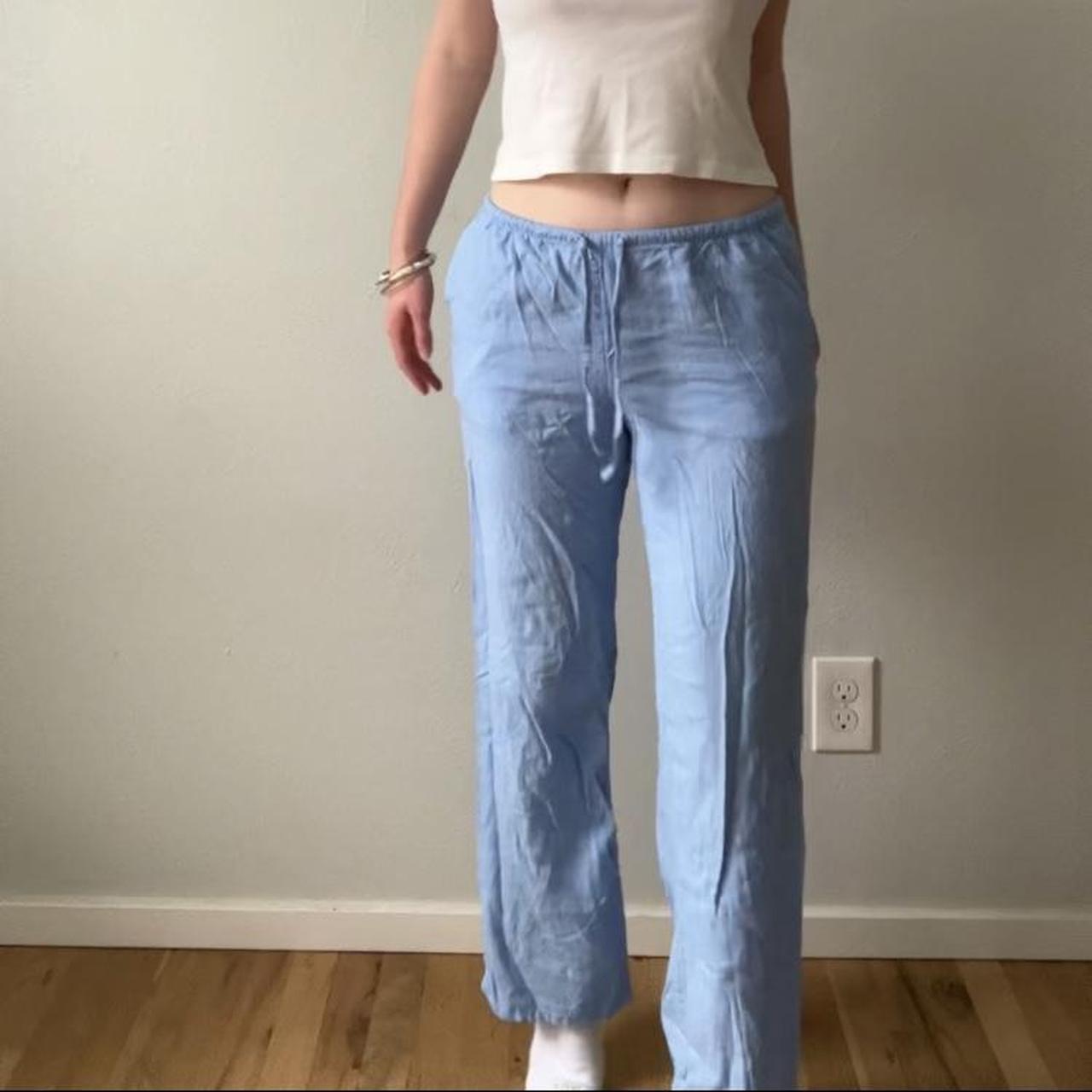 BASIC EDITIONS linen pants Size 14 In great - Depop