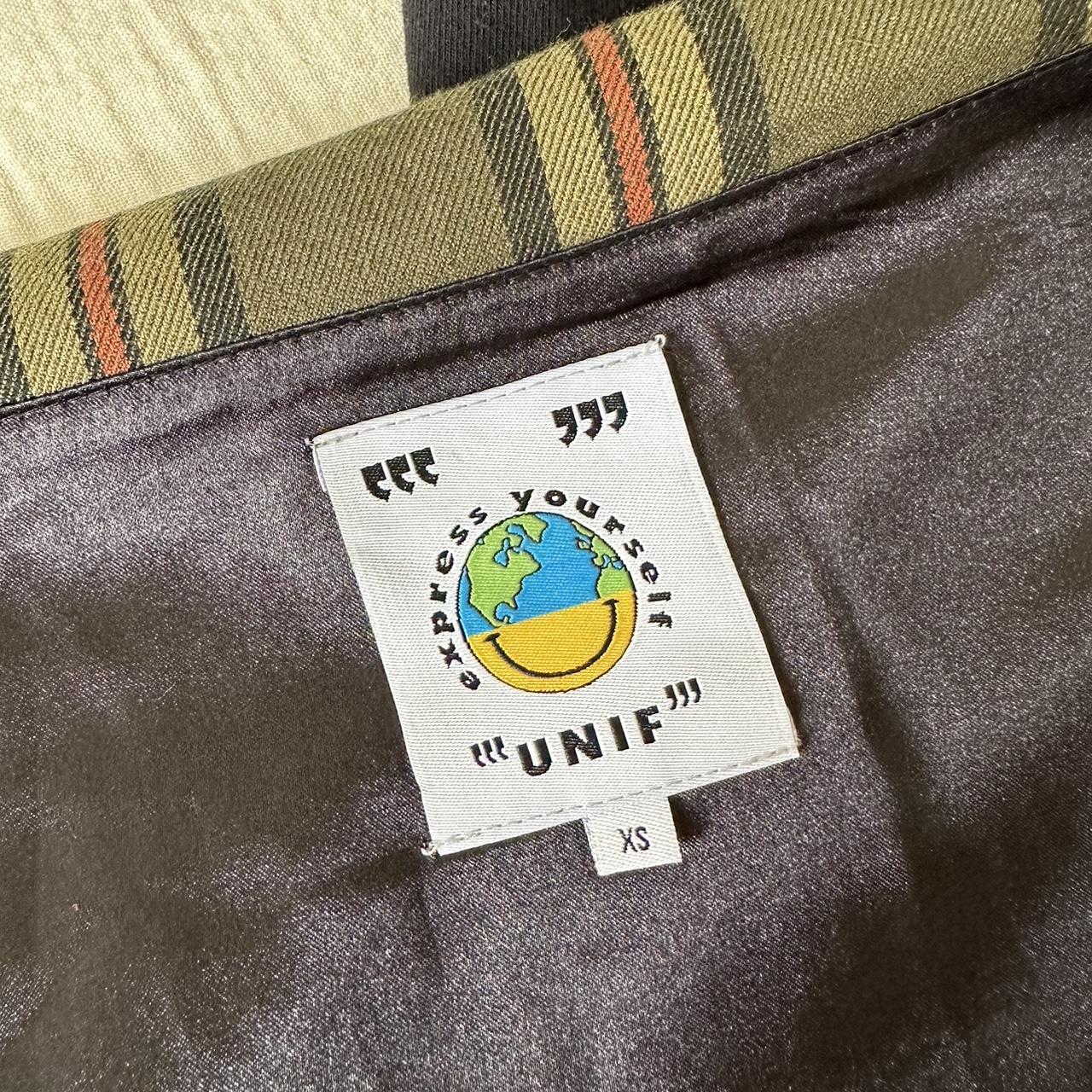 新品未使用/ADEPT/URBANITE unif witz green plaid micro mini wrap skirt unworn | Depop