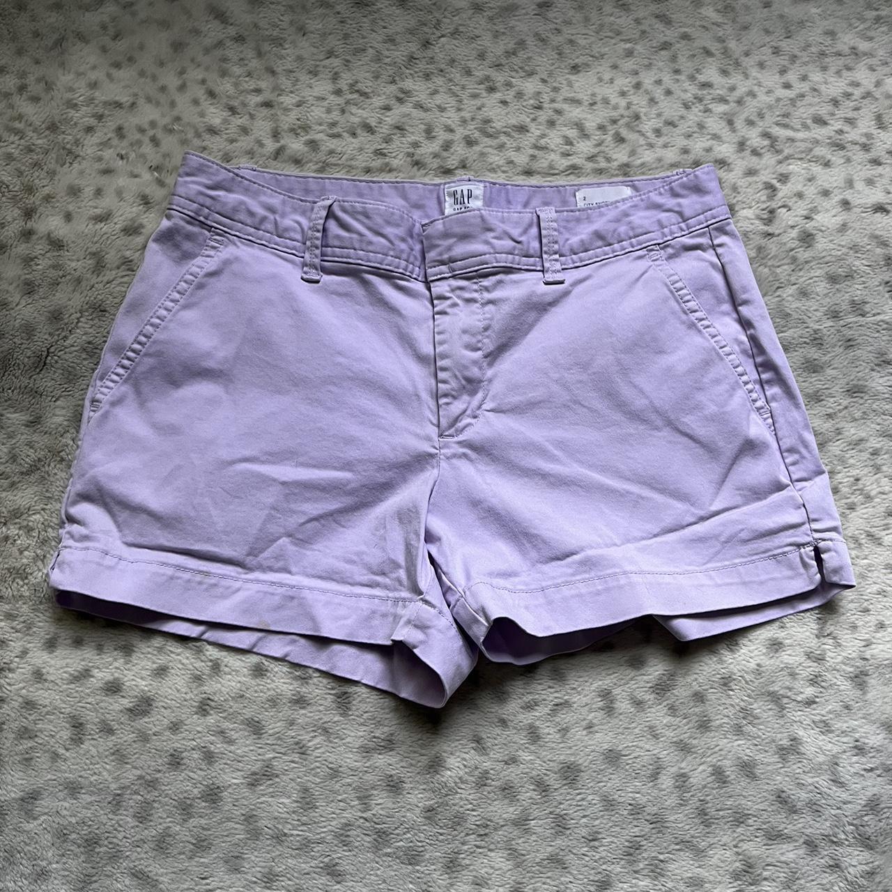 Purple/lavender shorts from Gap Size 2, could fit... Depop