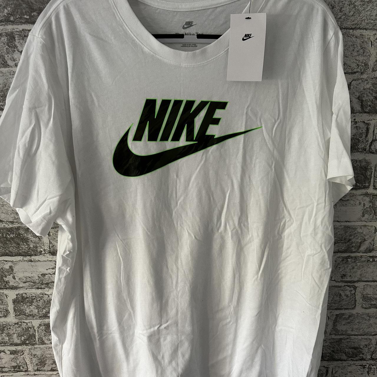 Men’s White Nike T-shirt - XXL BNWT #nike... - Depop