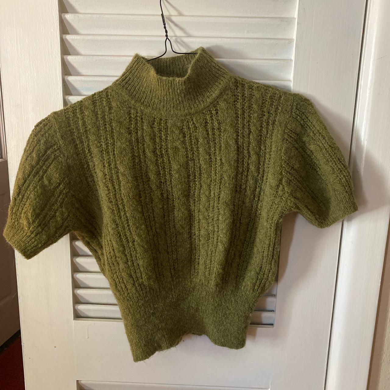 Cider Women's Green Jumper Depop