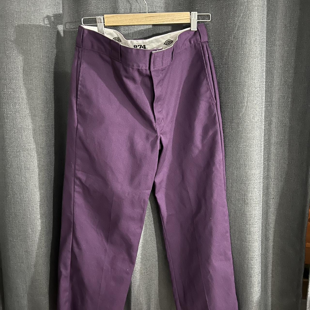 Dickies Men's Purple Trousers | Depop