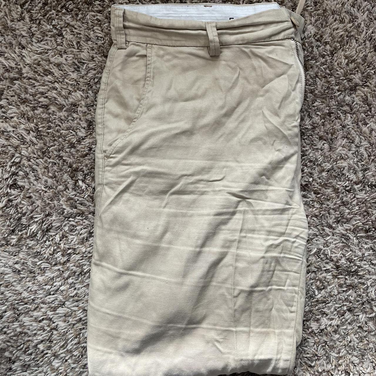 Free Assembly Women's Tan and Cream Jeans (3)