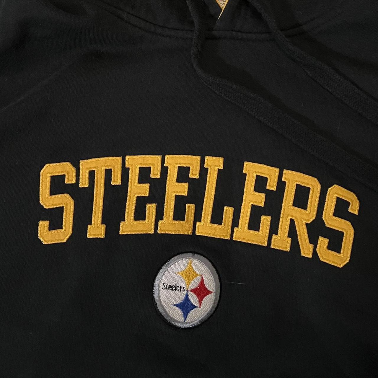 tan steelers hoodie