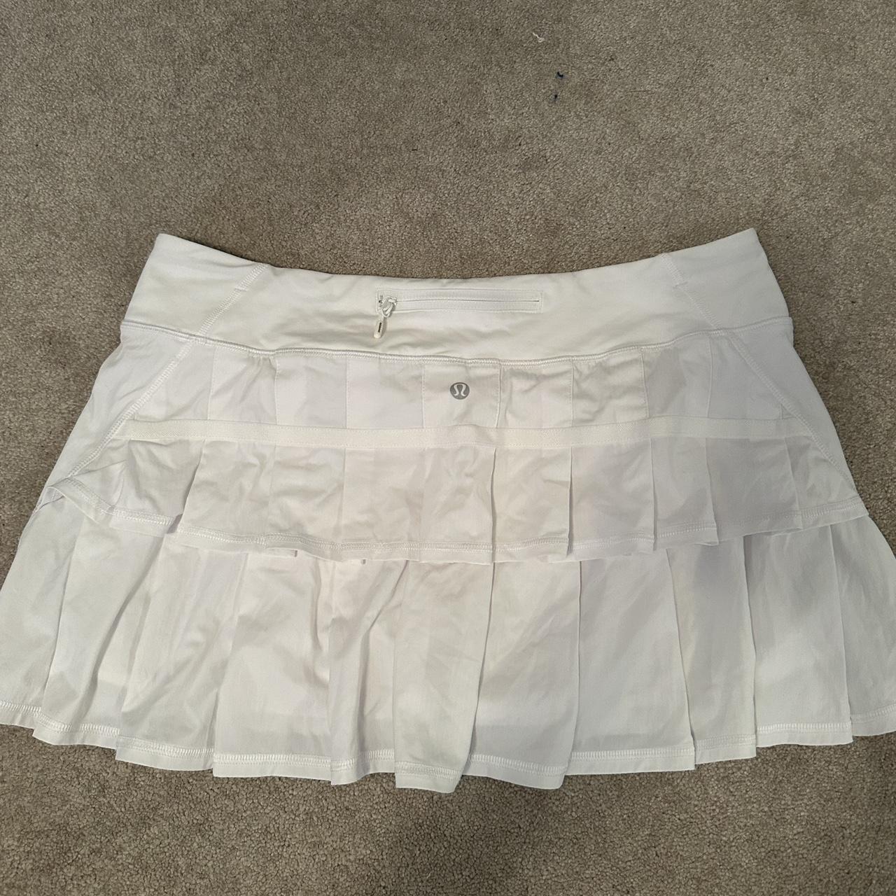 Lululemon Pace Rival Mid-rise Skirt - White