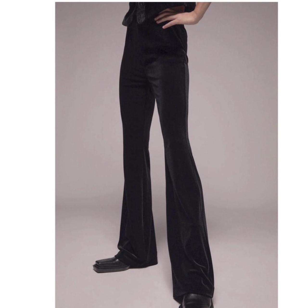 Zara striped velvet pants, Women's Fashion, Bottoms, Jeans & Leggings on  Carousell
