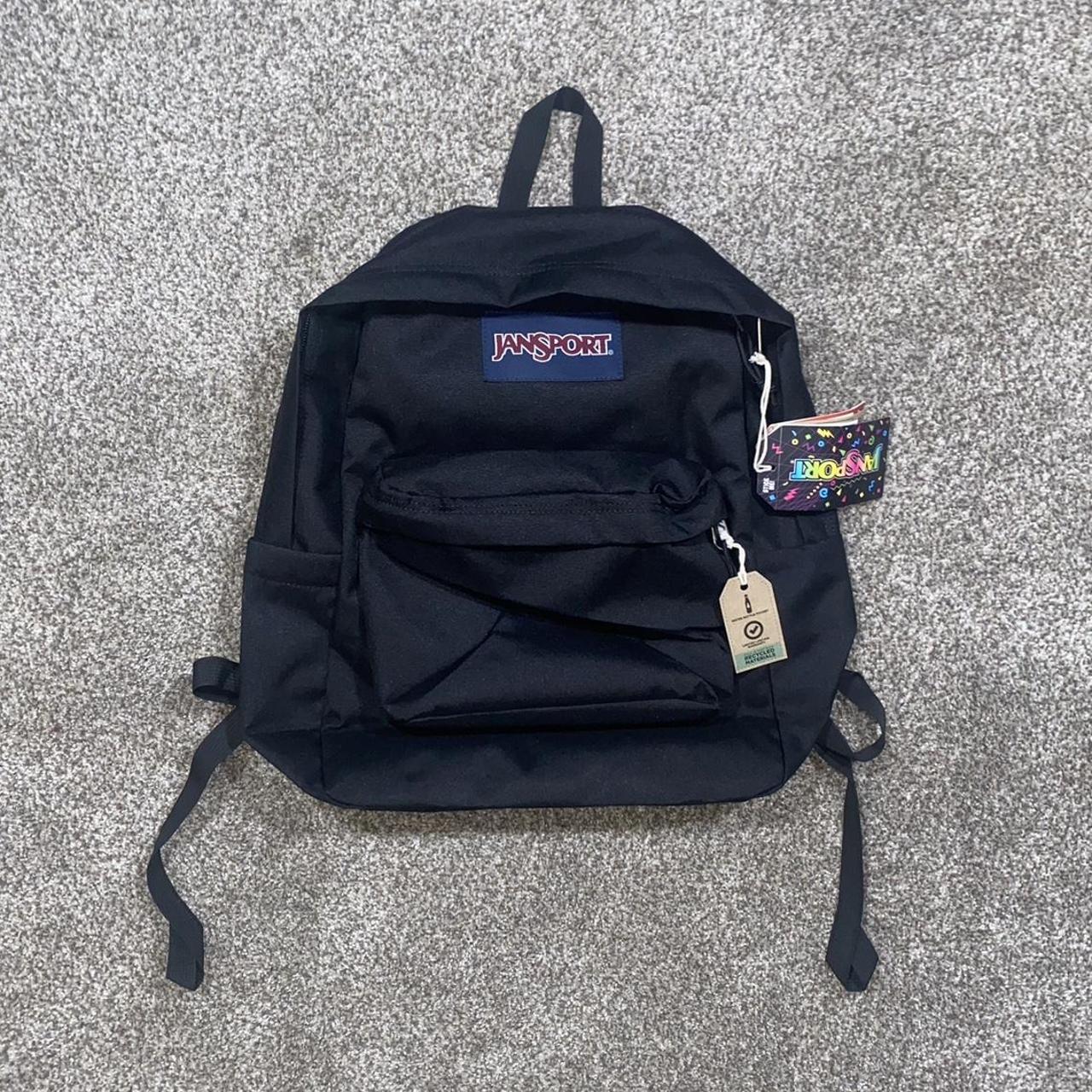 Jansport Backpack two zipper pockets w/ bottle... Depop