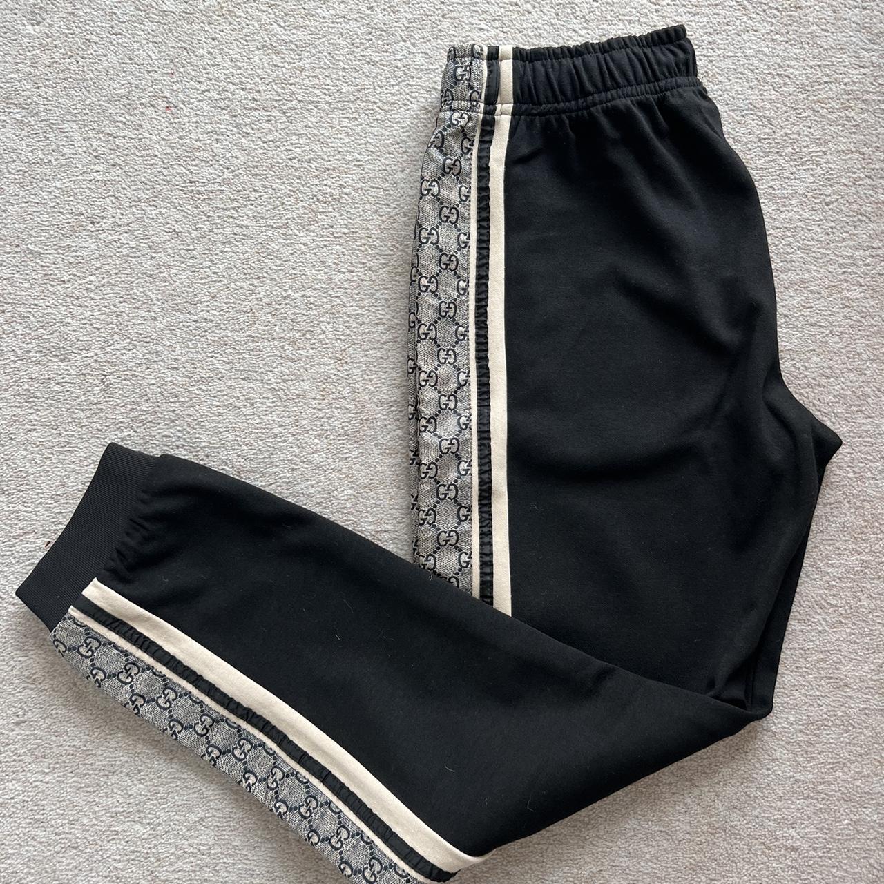 Gucci track pants size L fits UK 12 -14 perfectly.... - Depop