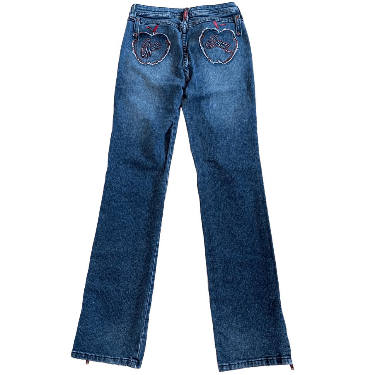 Zipper leg Apple Bottom Jeans The details on these... - Depop