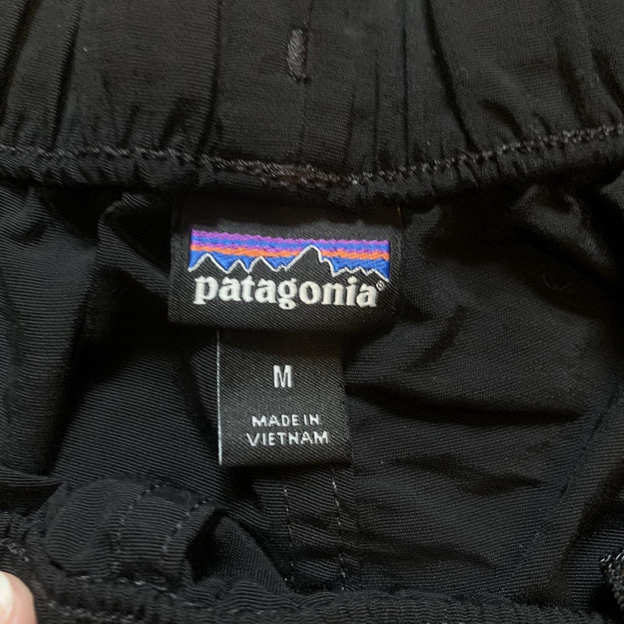 Patagonia black baggies women Running hiking biking... - Depop