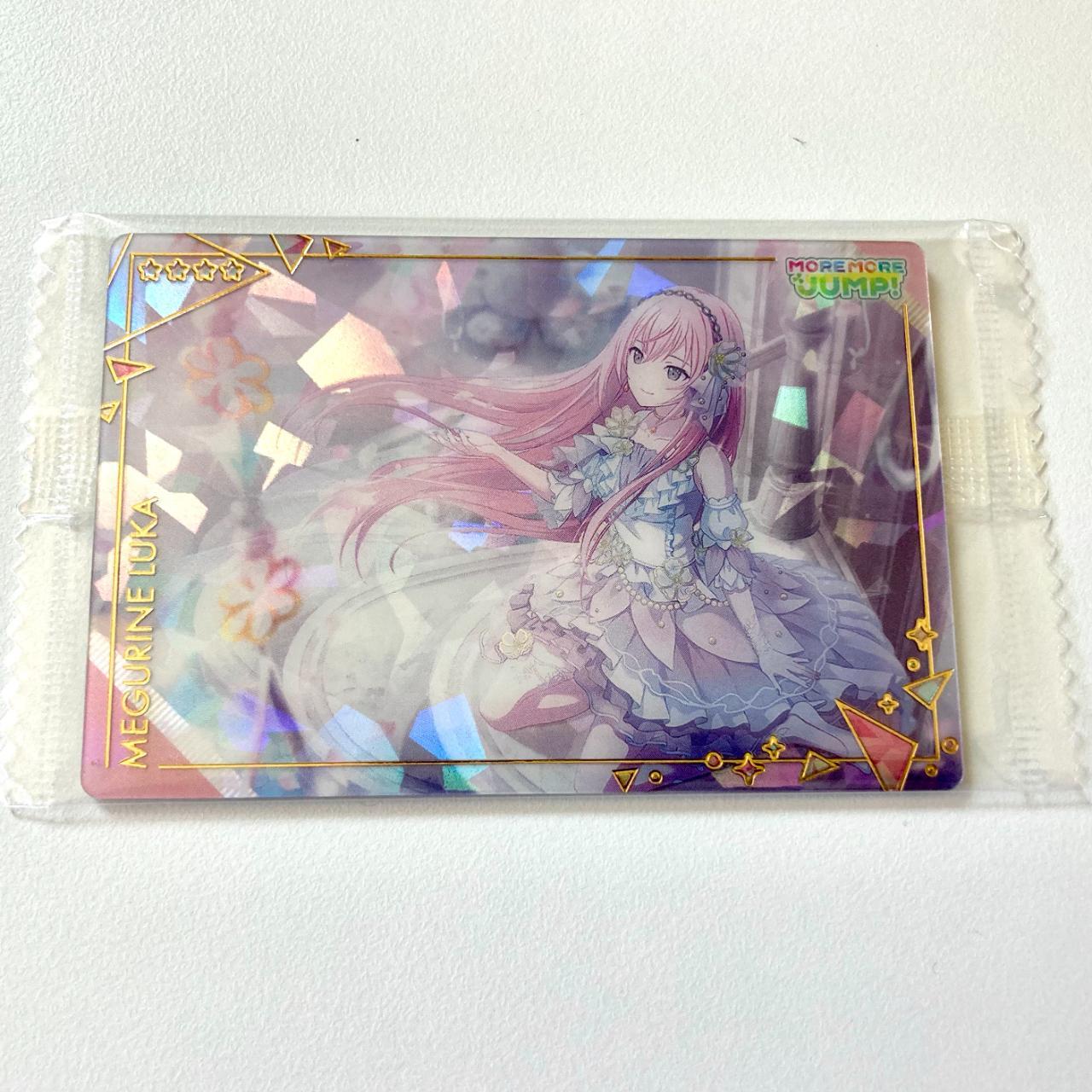 Luka Megurine Project Sekai Wafer Card A holographic... - Depop