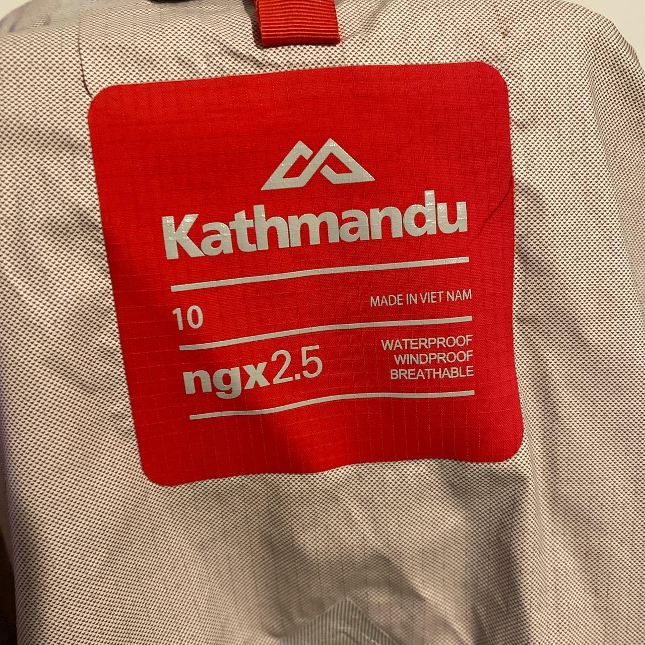 Kathmandu Rain Jacket Slim fit hot pink waterproof... Depop