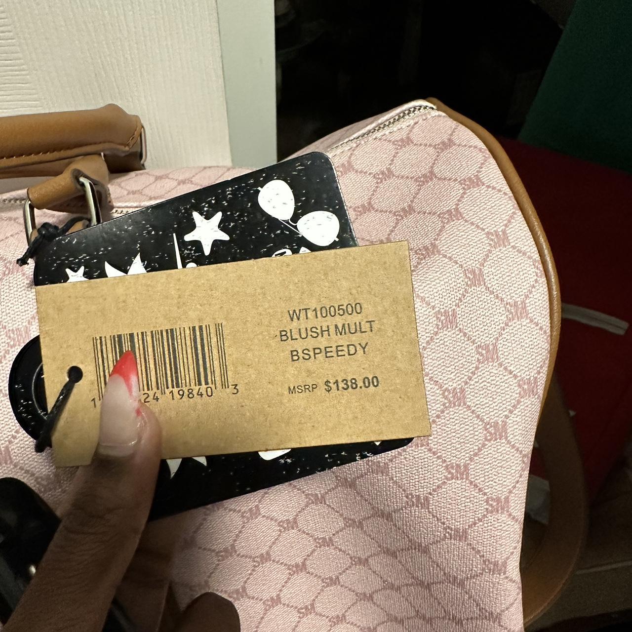 Steve Madden Blush Duffle Bag Suitcase in blush pink Depop