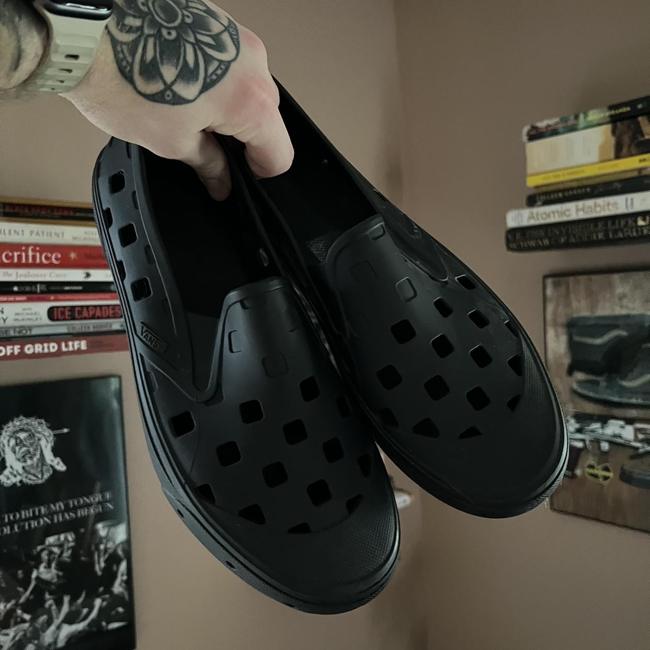 Vans Rubber Slip Ons Checkered Bought as a gift but... Depop