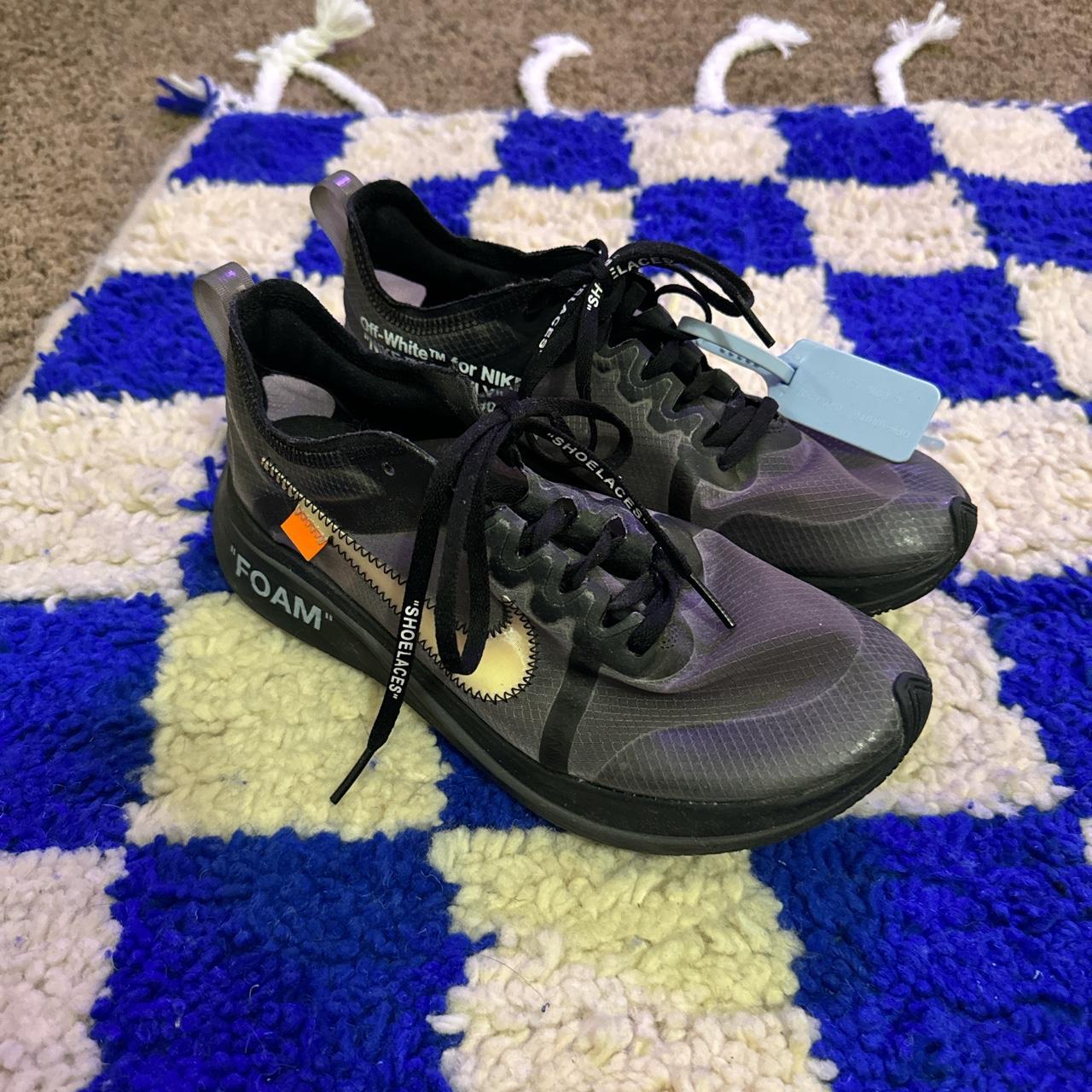 Off white x deals zoom fly black