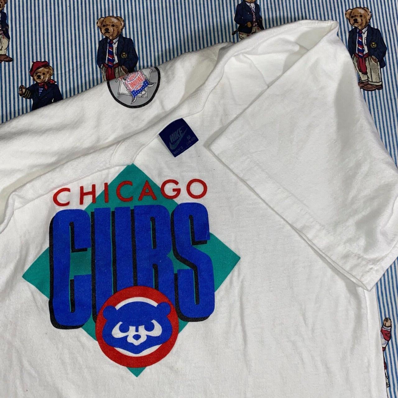 Vintage Chicago Cubs MLB Nike shirt SIZE: - Depop