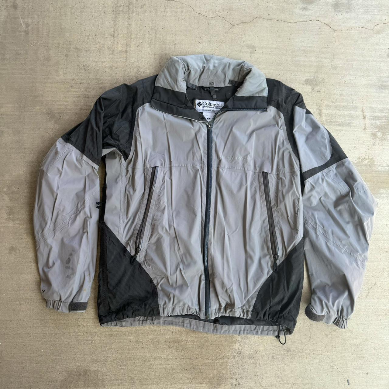 Vintage Columbia Titanium waterproof jacket. pretty... - Depop