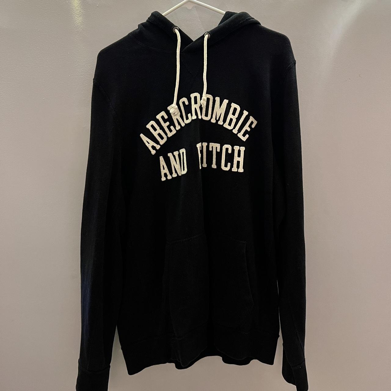 Abercrombie and best sale fitch black hoodie