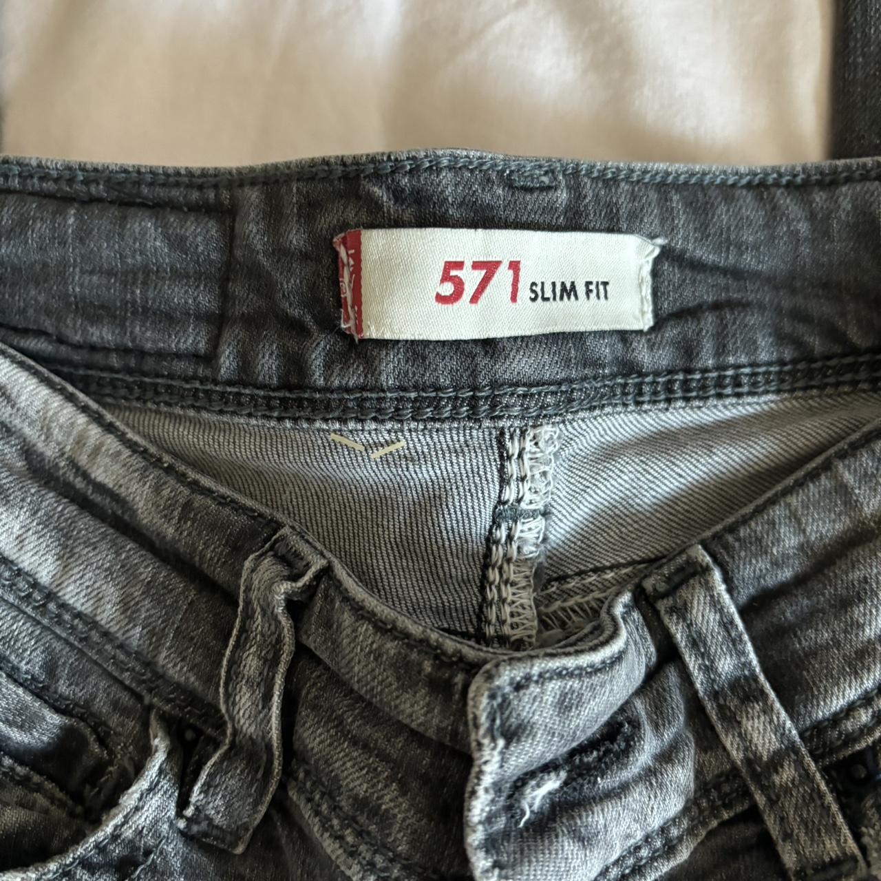 571 slim shops fit levi's jeans