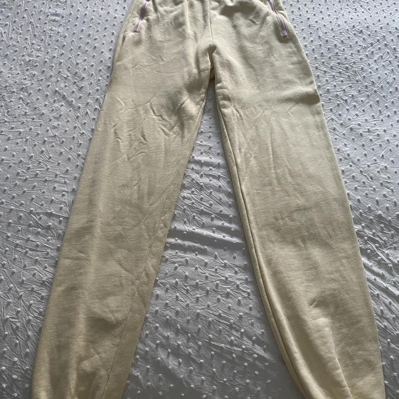 Lucy Nagle x Vogue Lemon Joggers Worn once Perfect - Depop