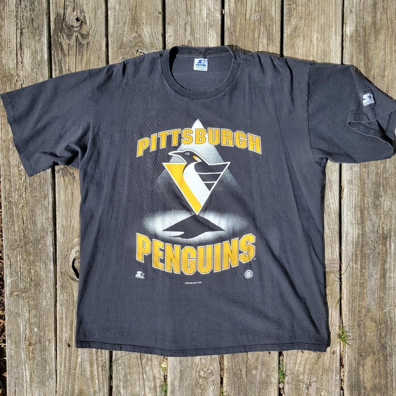 Vintage Starter Pittsburgh Penguins NHL Hockey - Depop