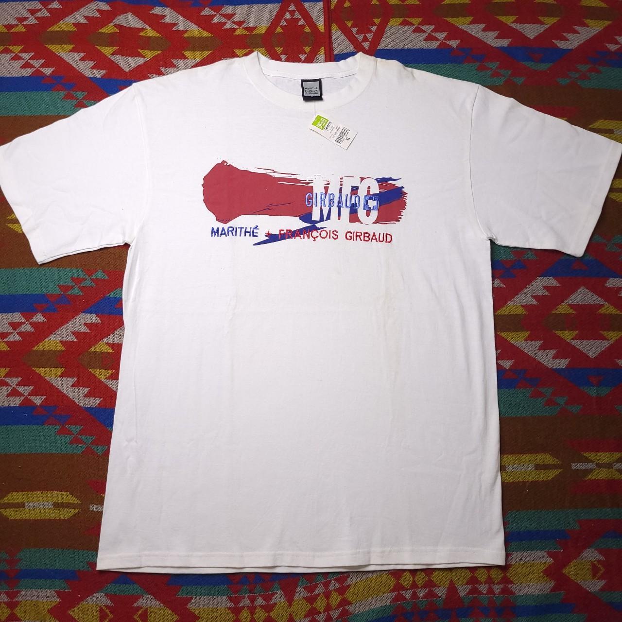 Vintage 90's Marithe Francois Girbaud Embroidered T | Depop
