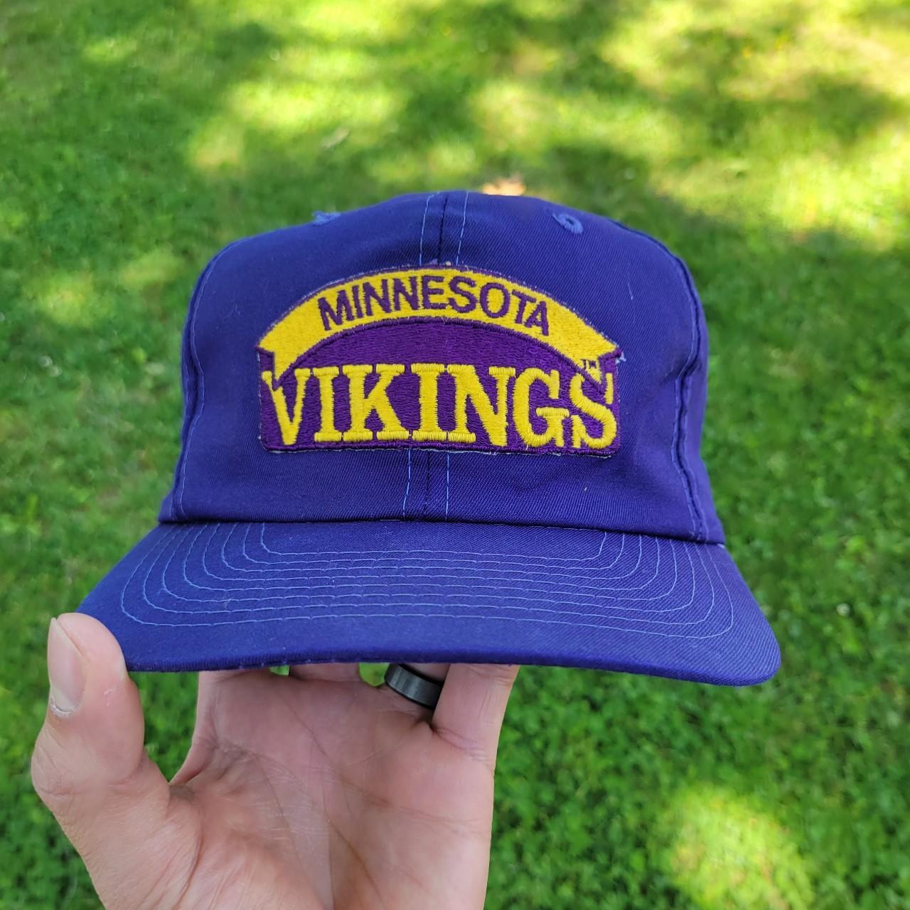 Vintage Logo 7 Minnesota Vikings Hat! Condition: - Depop