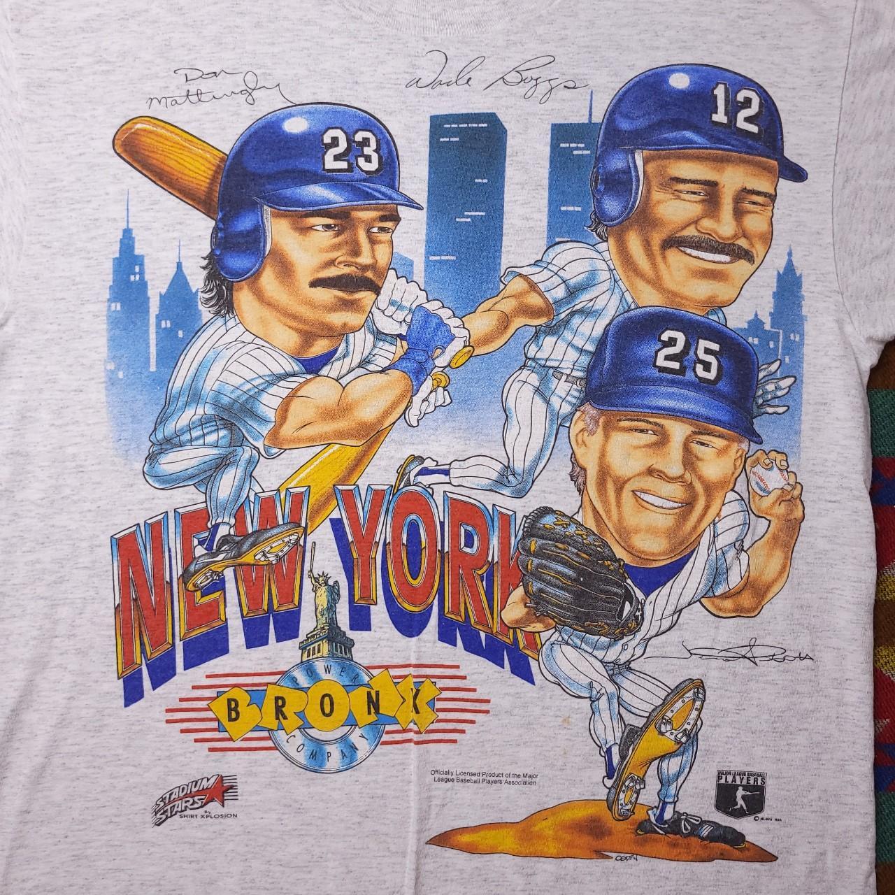 VTG Xplosion NY Yankees T-Shirt Mens XL Caricature