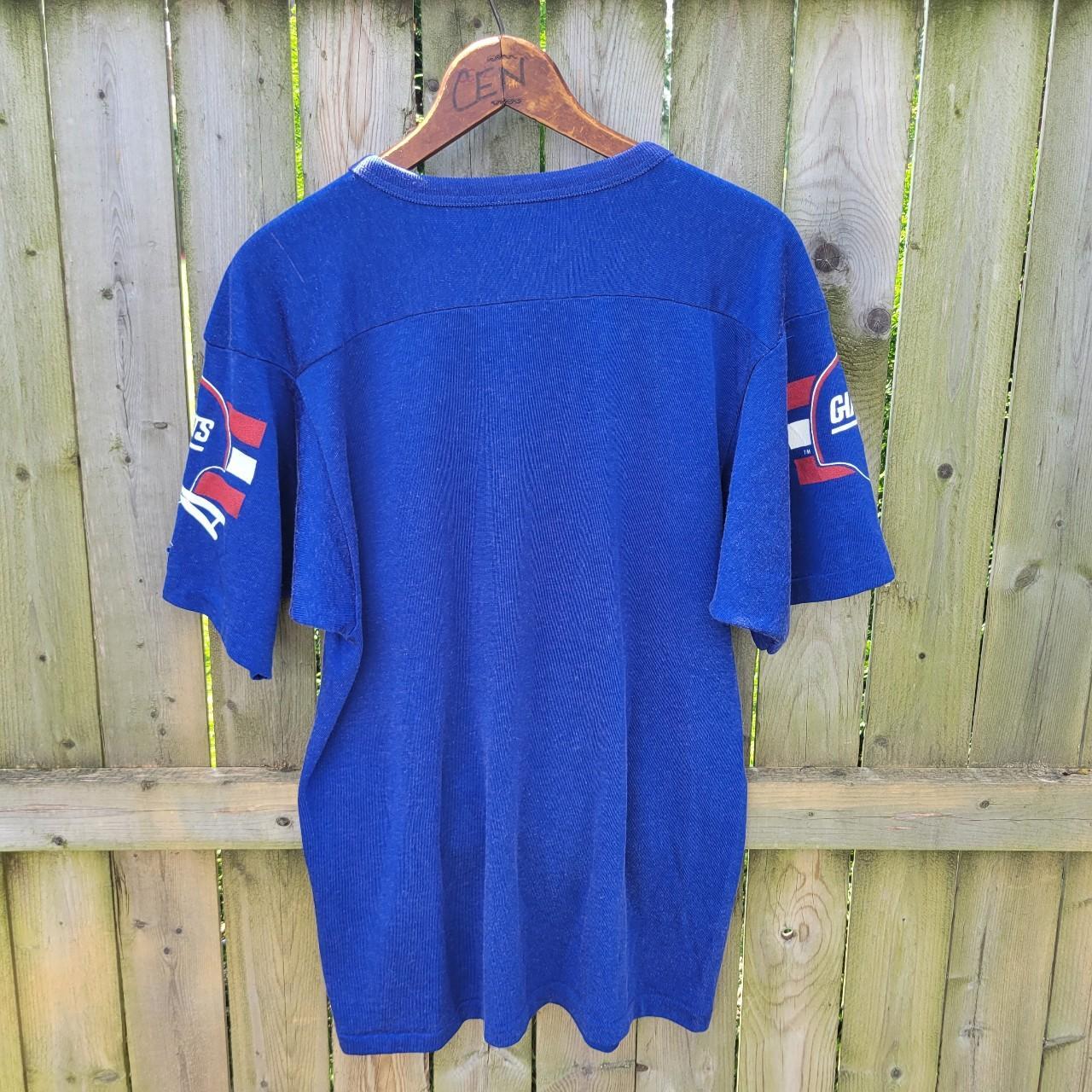 Vintage 80s NY Giants Cotton Jersey In Amazing - Depop