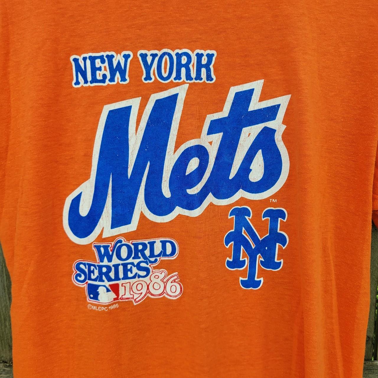 Vintage Starter New York Mets 1986 World Series - Depop