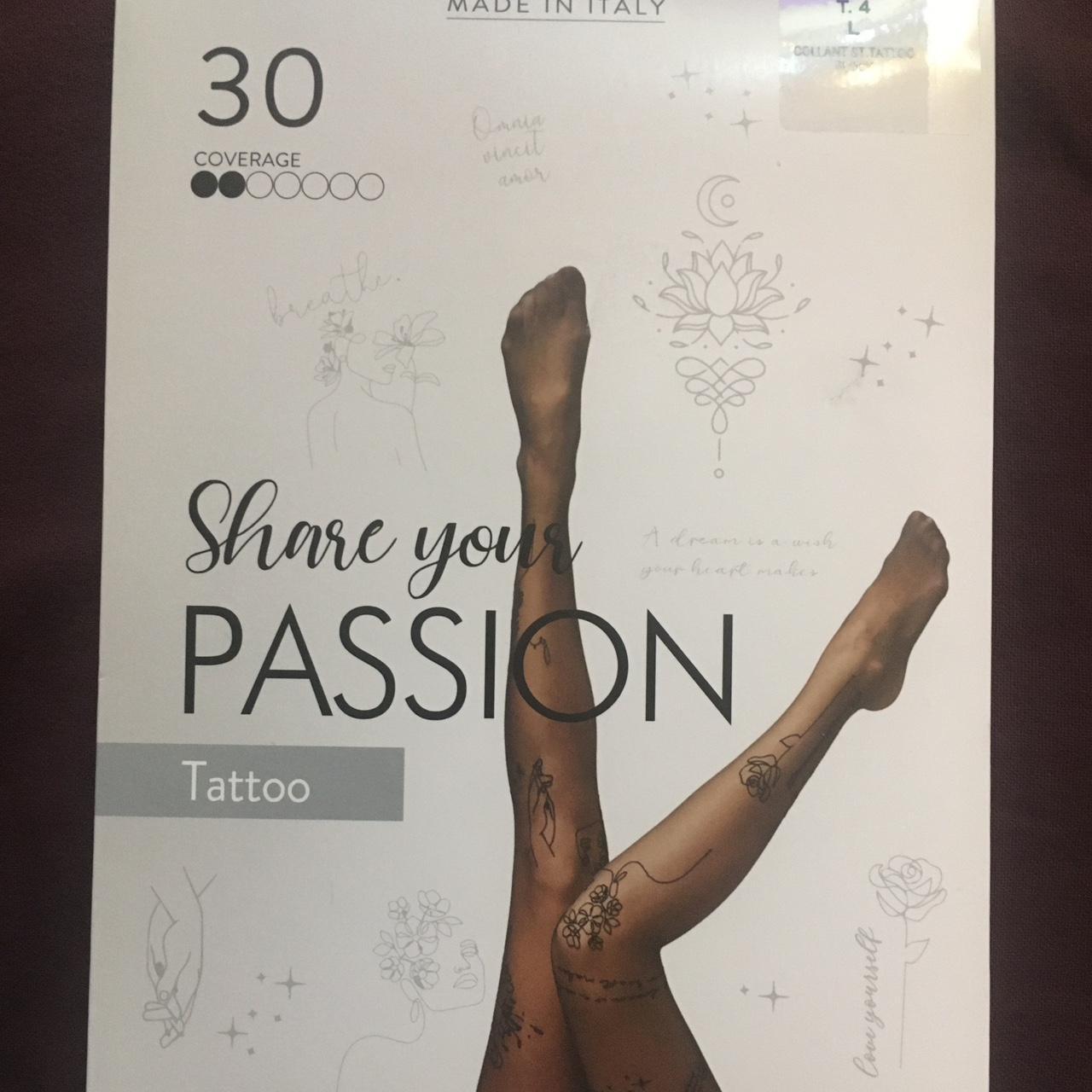 Calze collant Calzedonia tattoo L Depop