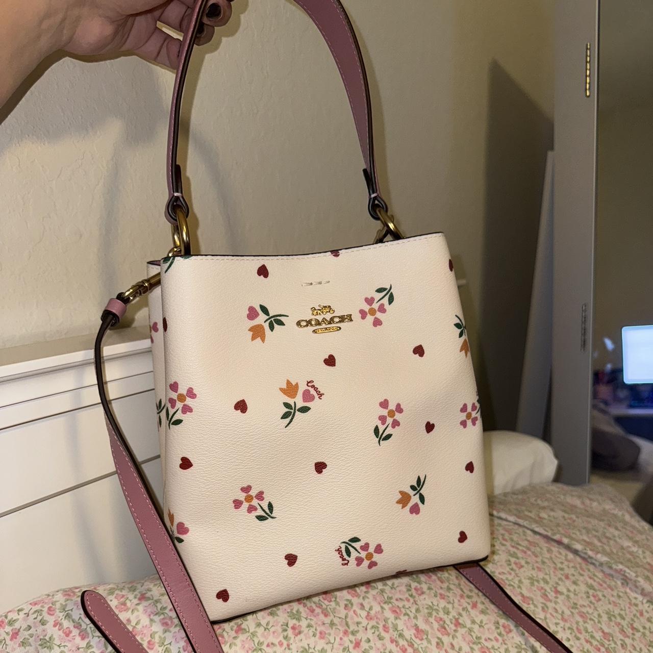 Top Coach floral purse