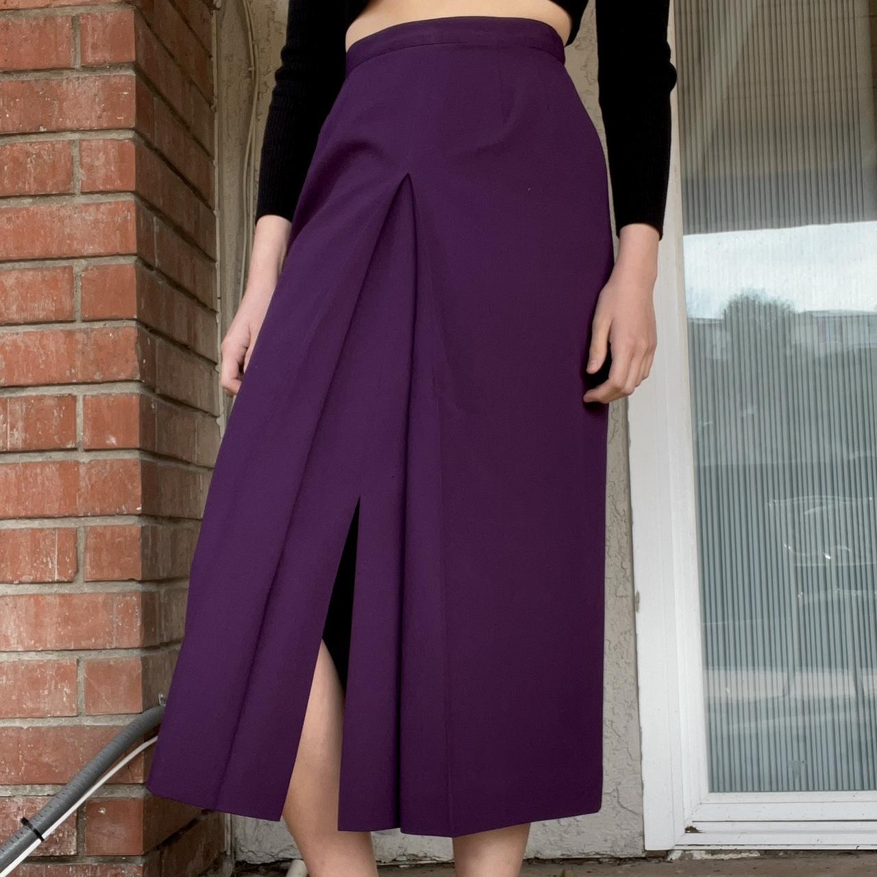 Austin Reed Women's Purple Skirt