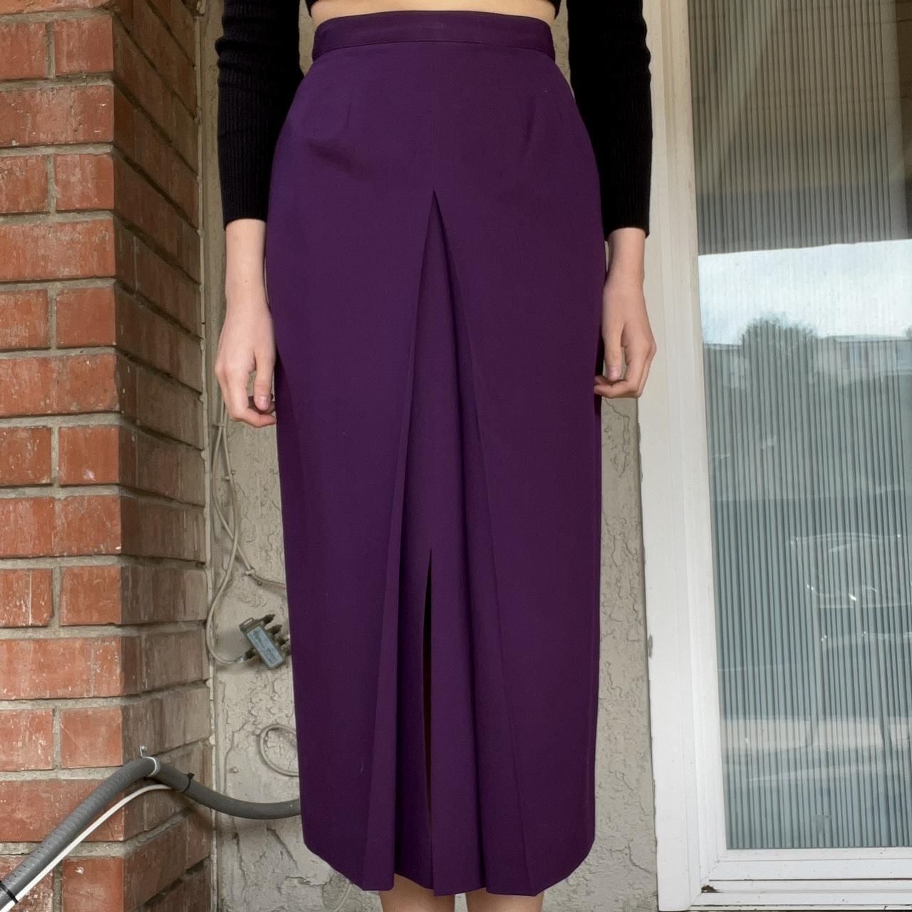 Austin Reed Women's Purple Skirt (2)