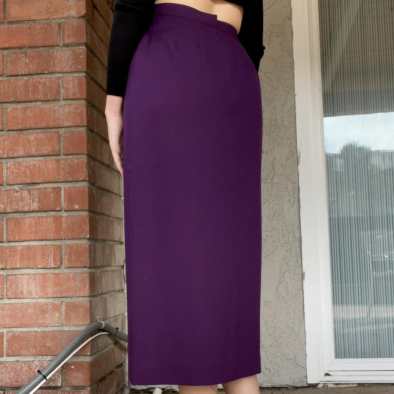 Austin Reed Women's Purple Skirt (3)