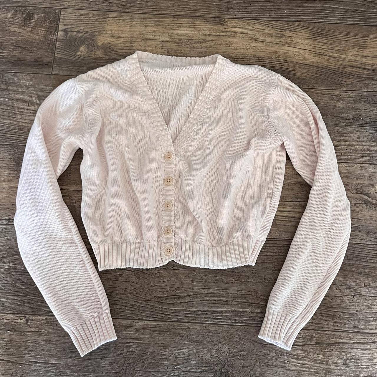 brandy melville pink billie sweater