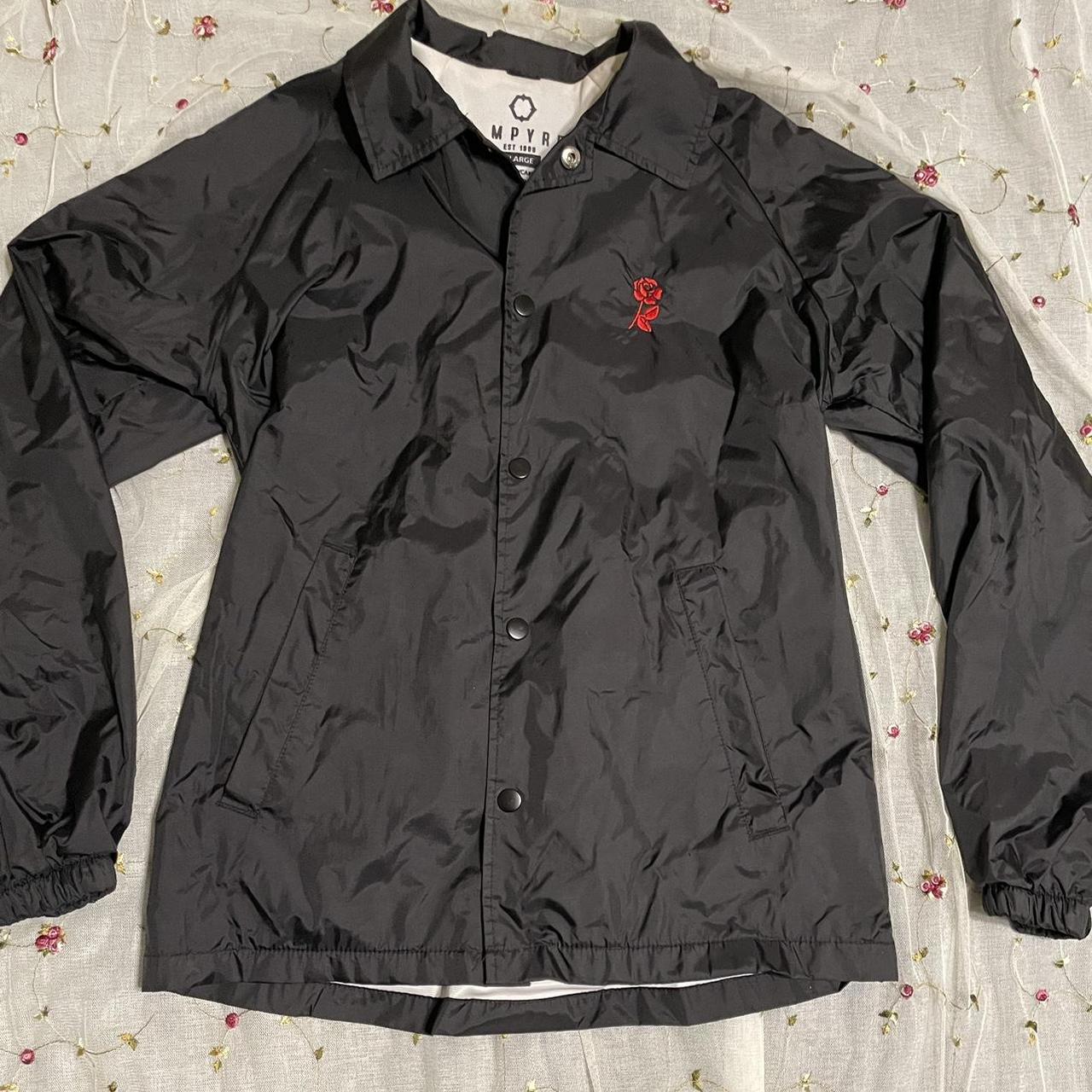 Fashion button up windbreaker