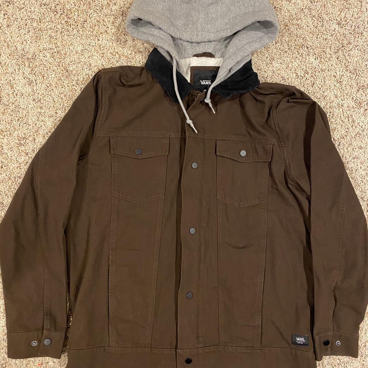 Vans precept outlet hooded jacket