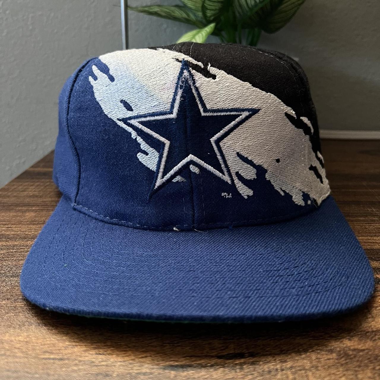 Vintage Dallas Cowboys Logo Athletic Splash Snapback... - Depop