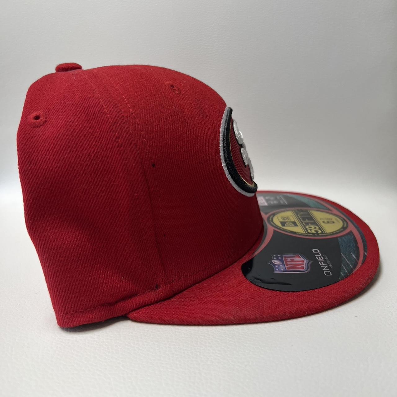 New Era San Francisco 49ers Faux Leather Black On Black 9fifty